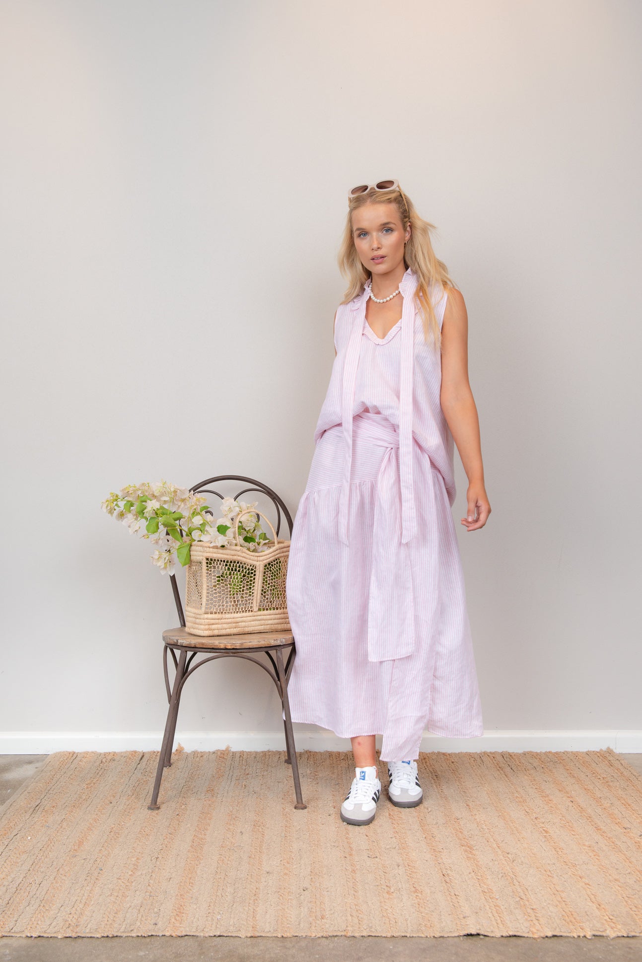 AMALFI Ruffle Tie Top