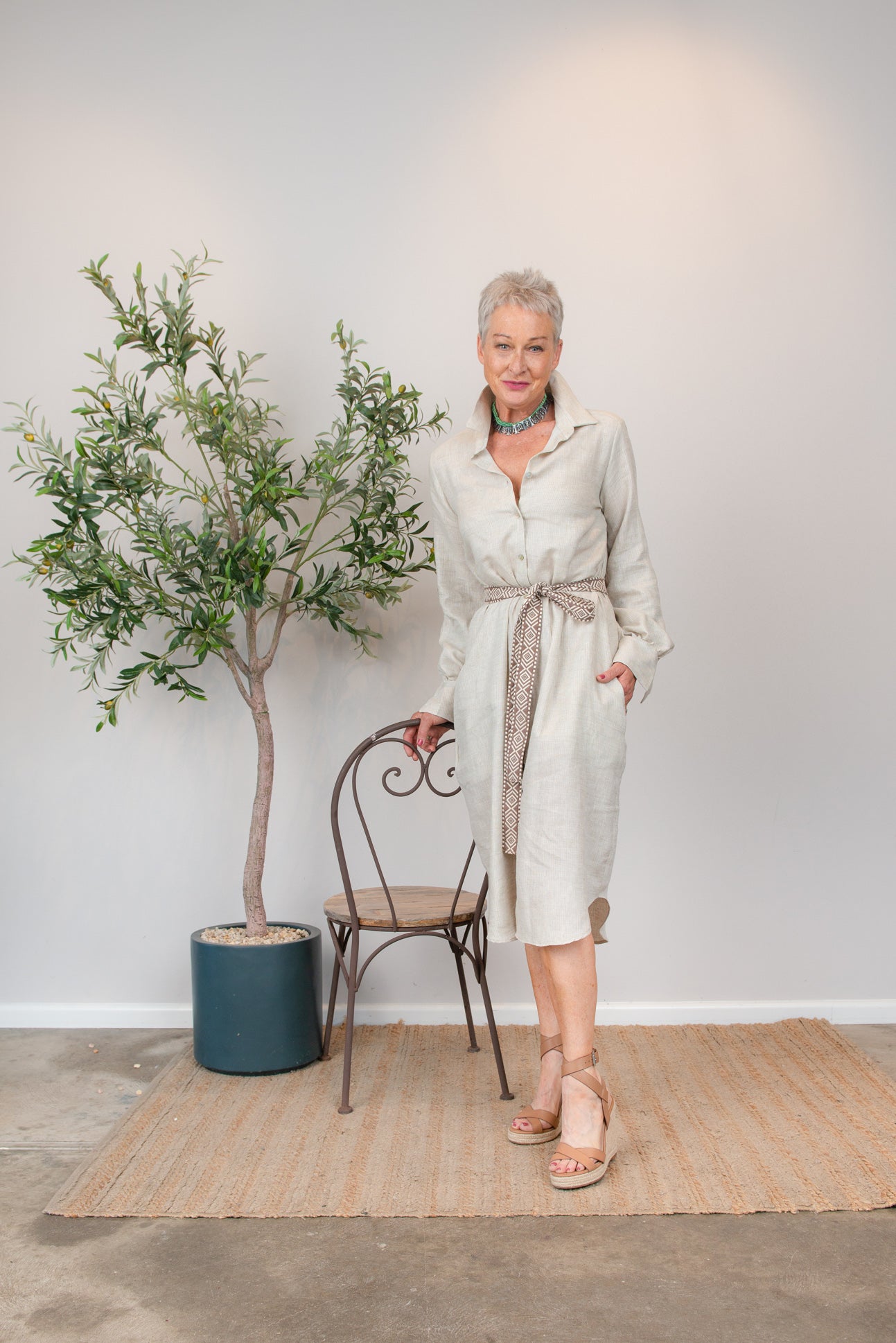 AMALFI Shirt Dress