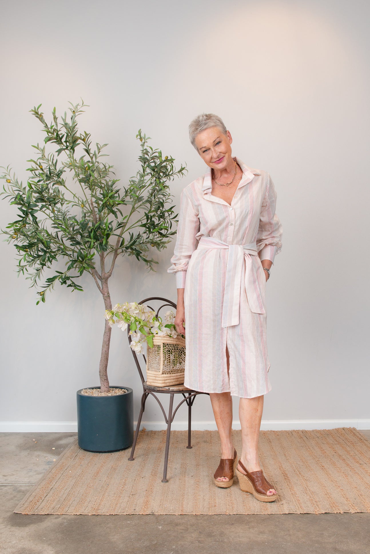 AMALFI Shirt Dress