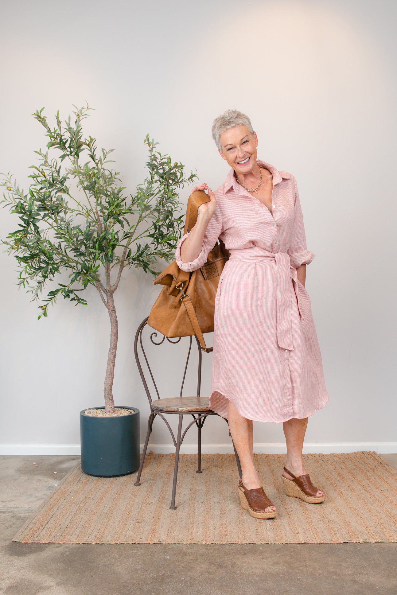 AMALFI Shirt Dress
