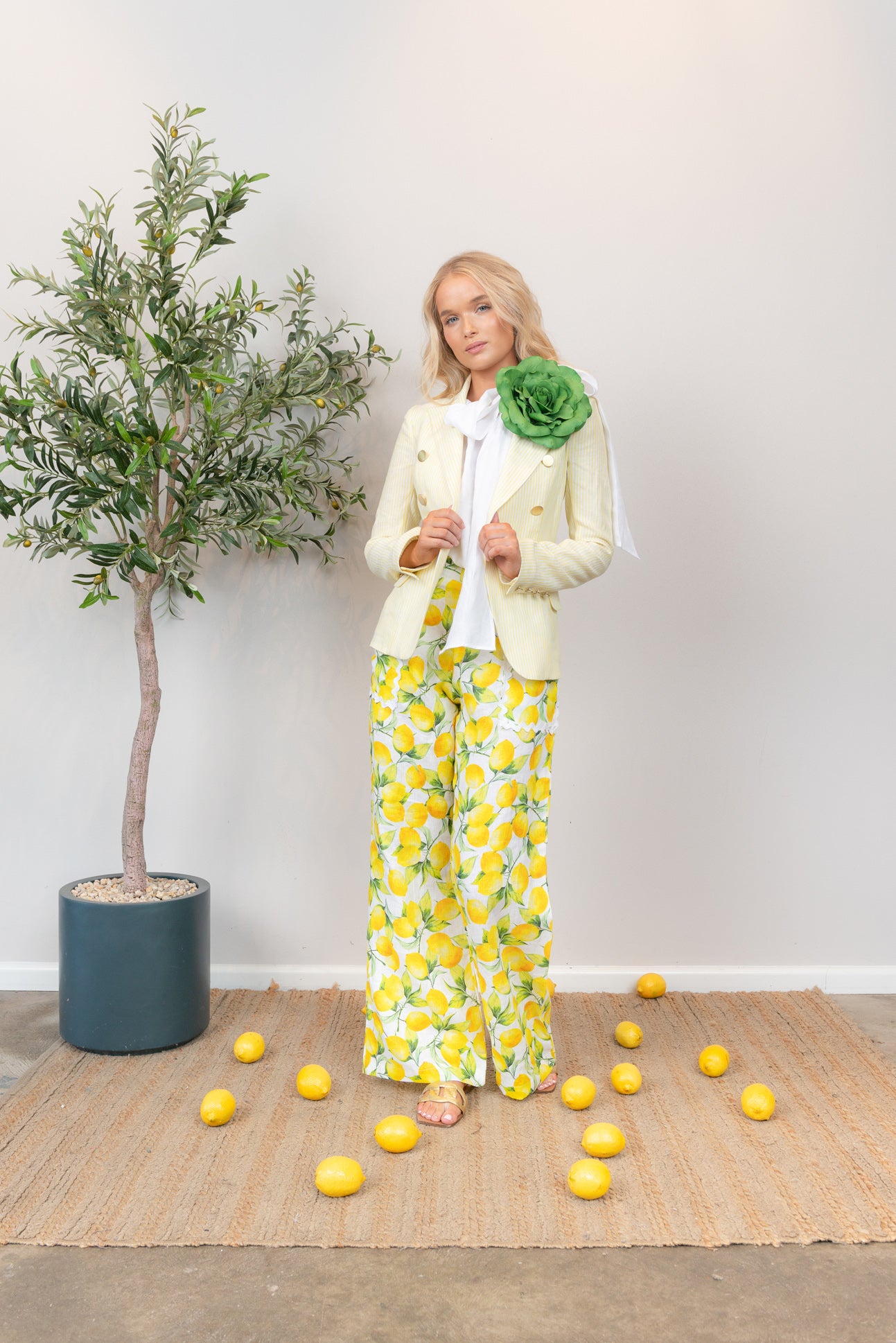 AMALFI Linen Blazer
