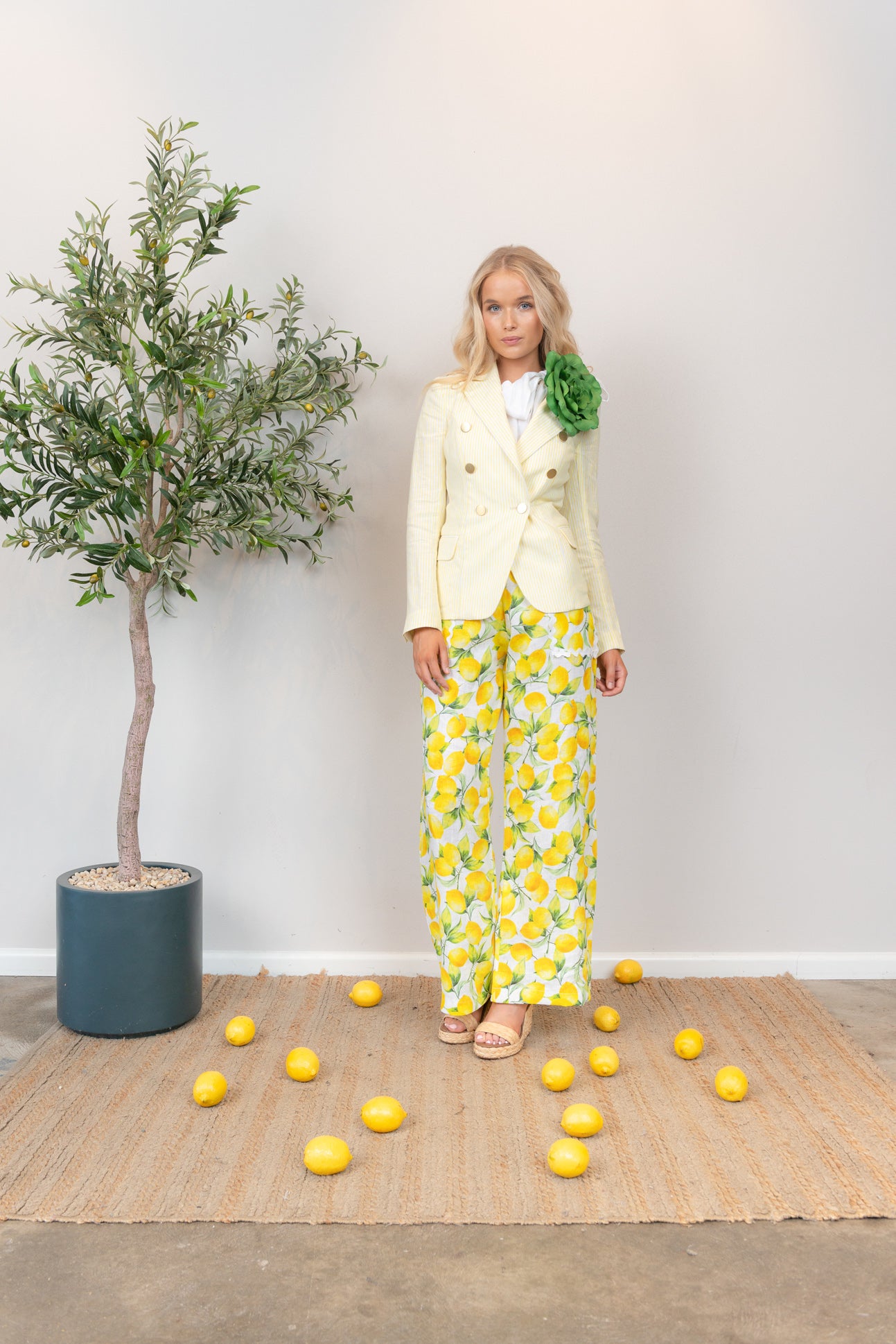 AMALFI Linen Blazer