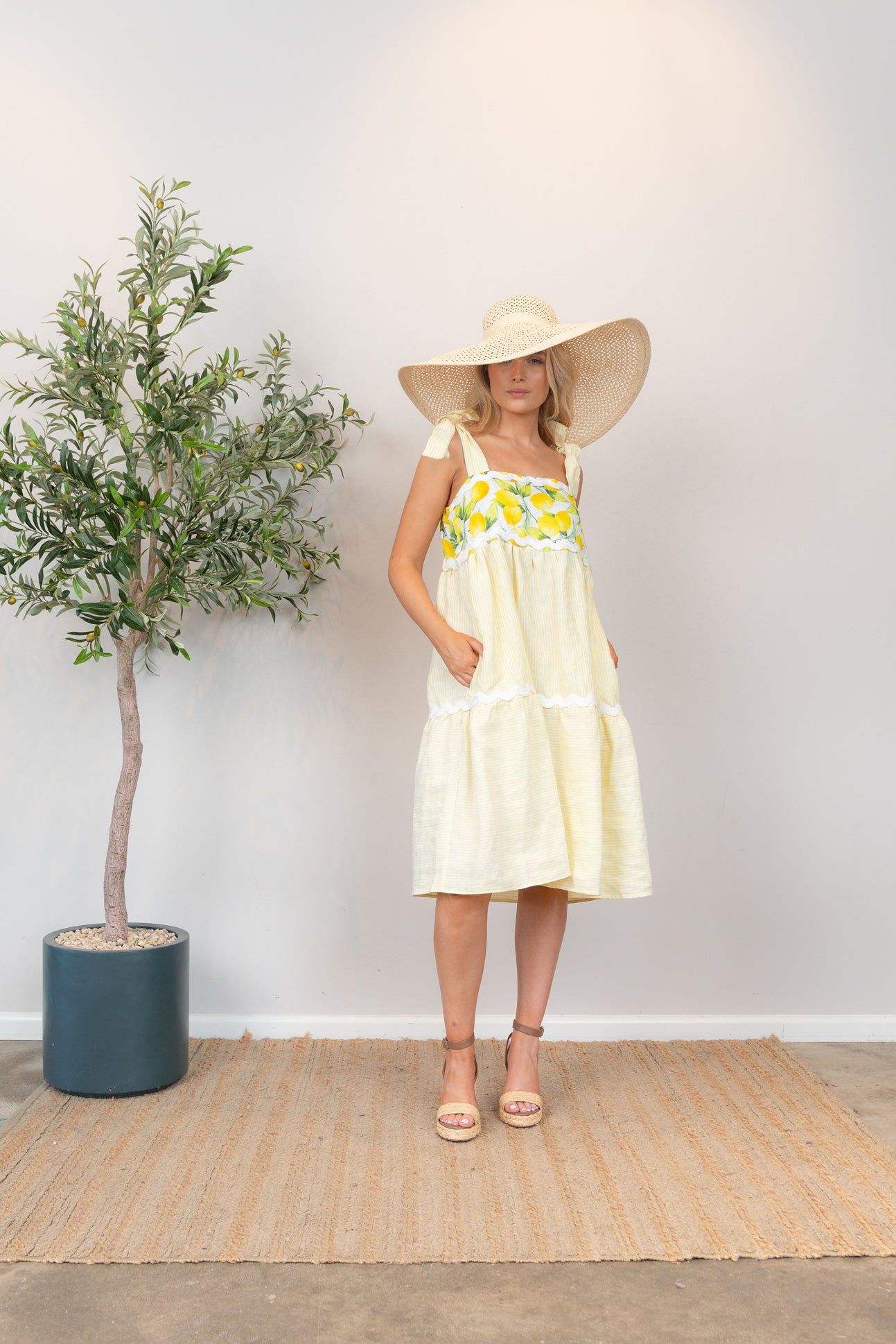 AMALFI Midi Tie Dress