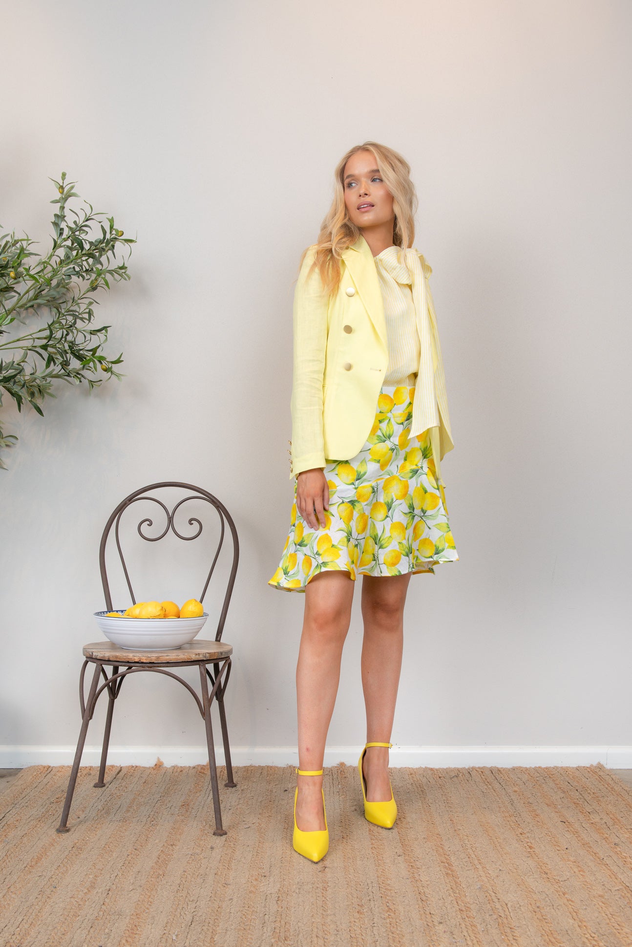 AMALFI Flared Frill Skirt