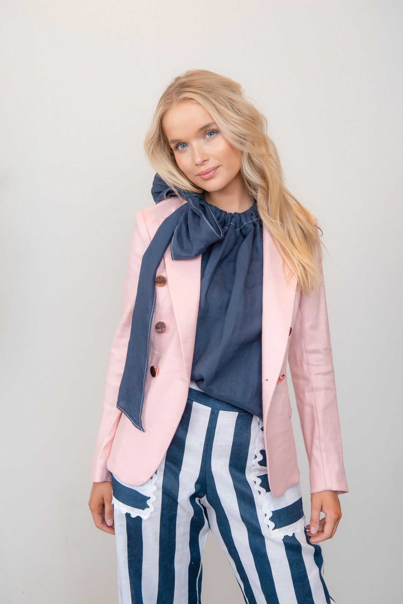 AMALFI Linen Blazer