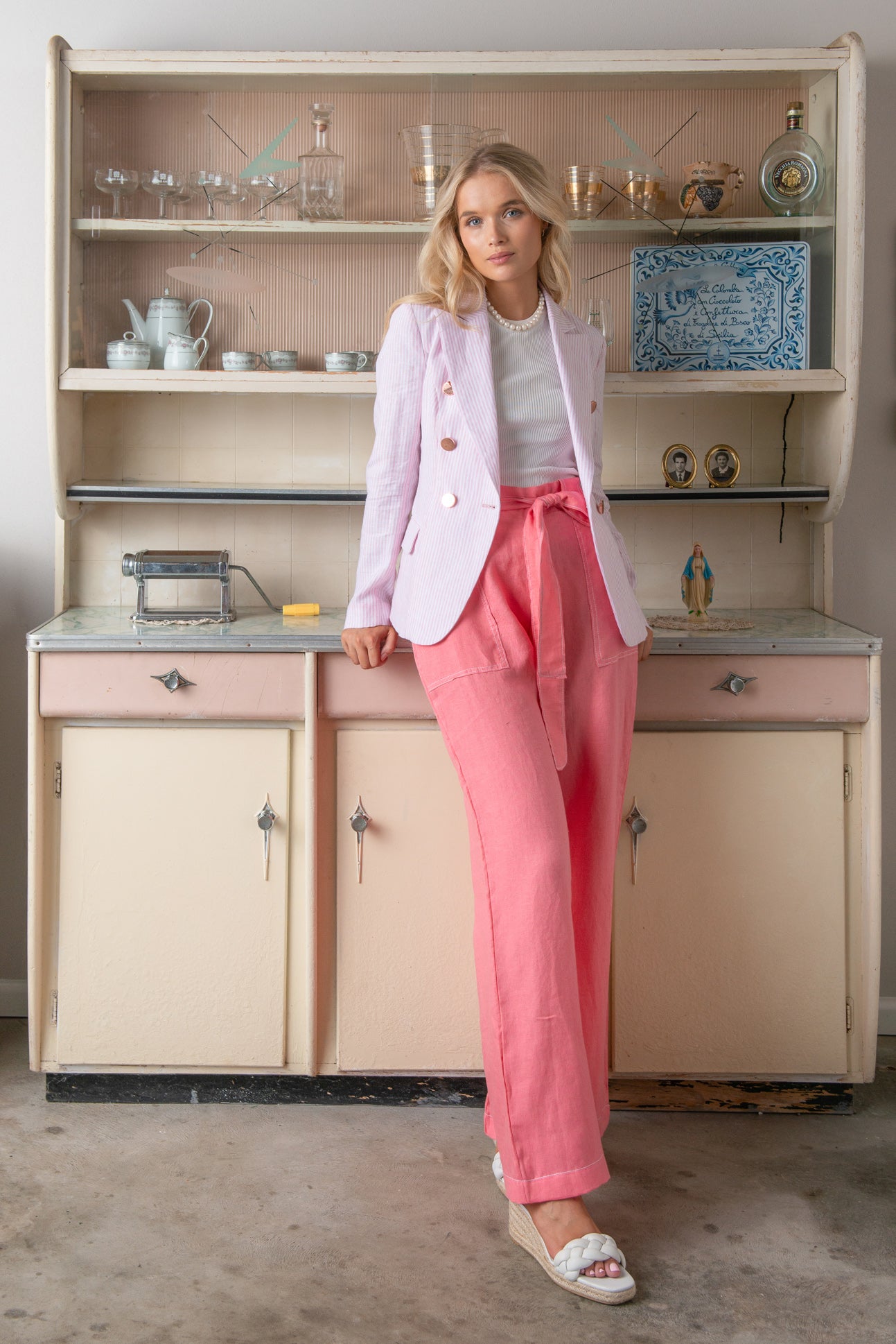 AMALFI Linen Blazer