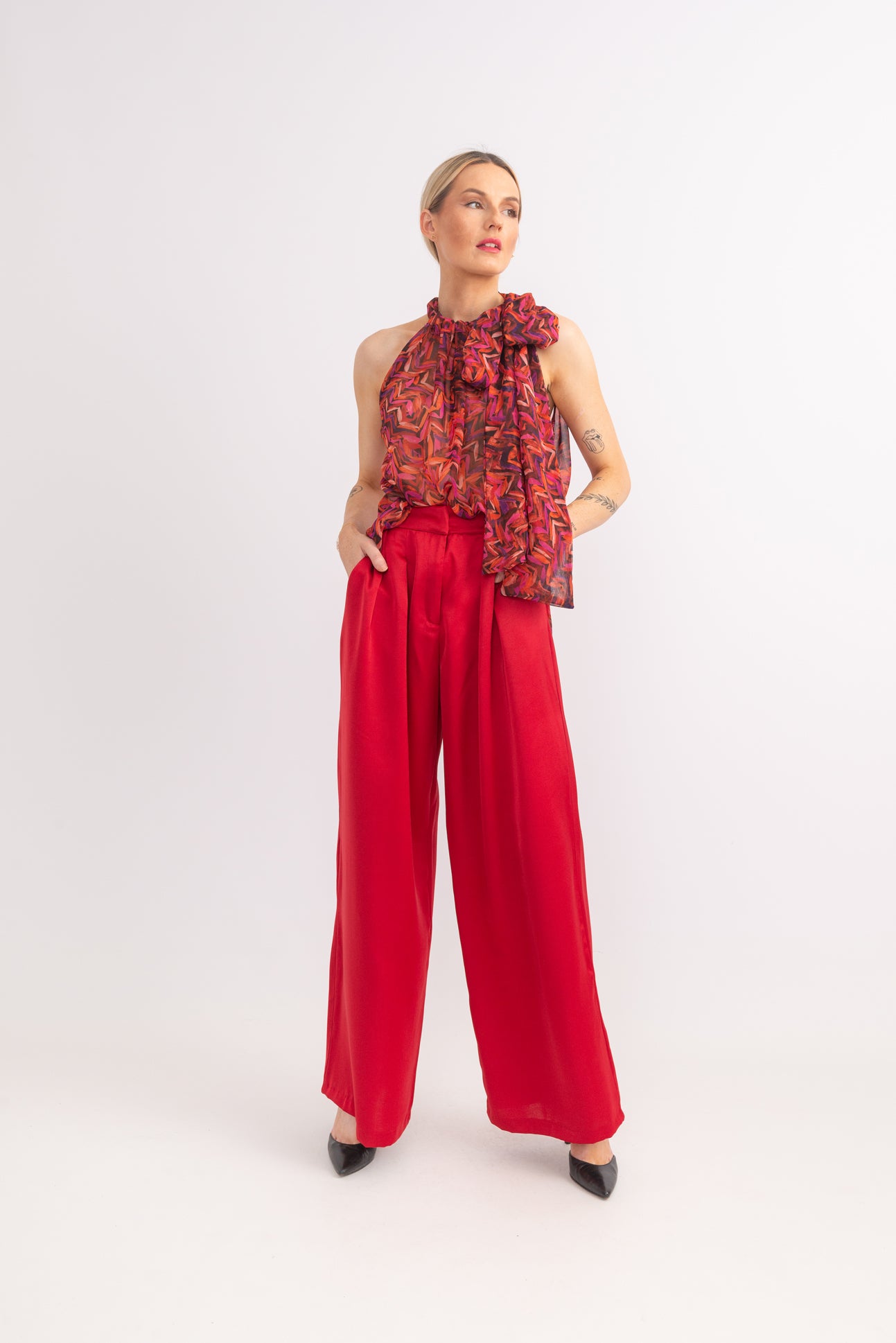 NEW YORK Bow Top
