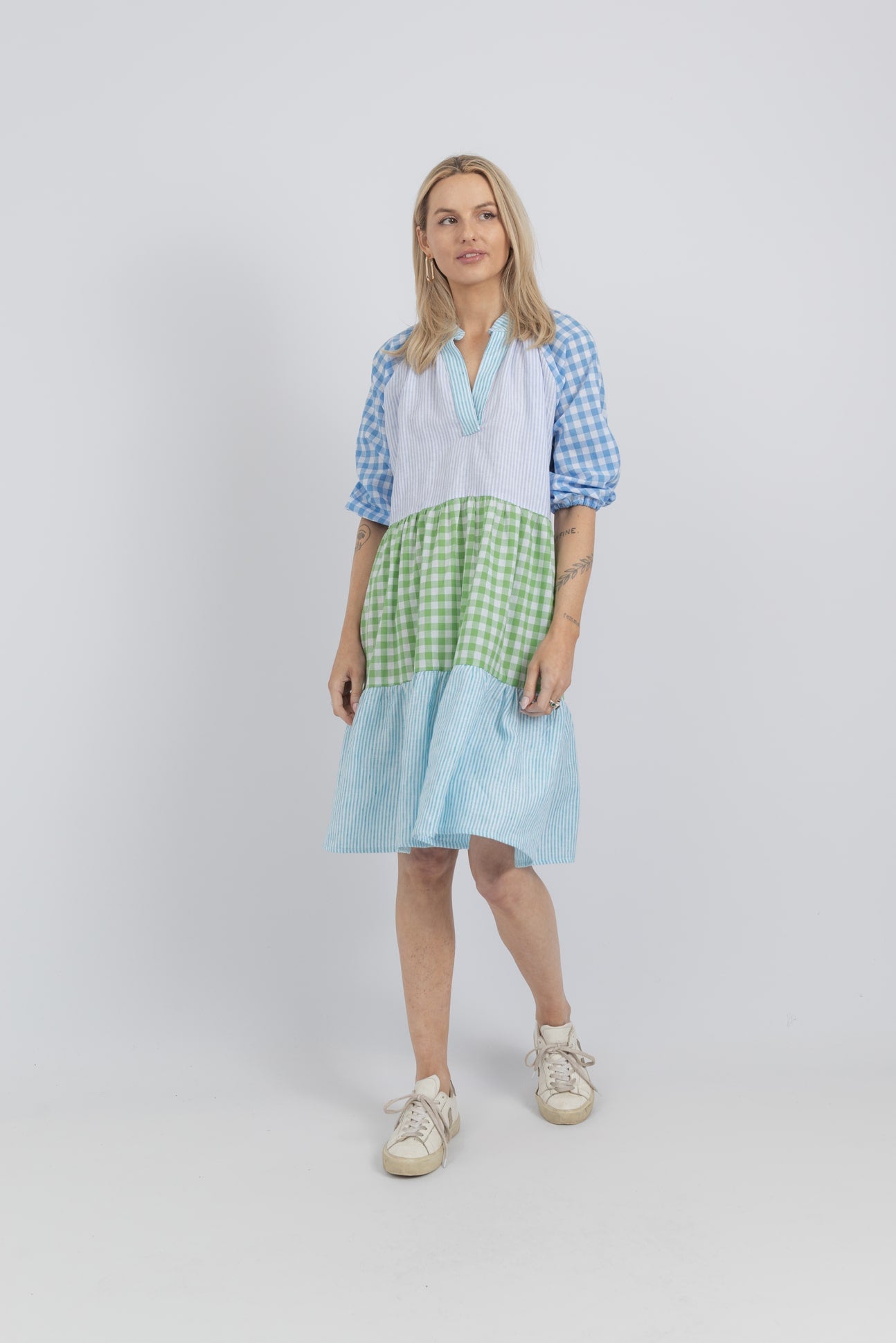 SS23 Azure Raglan Sleeve Dress