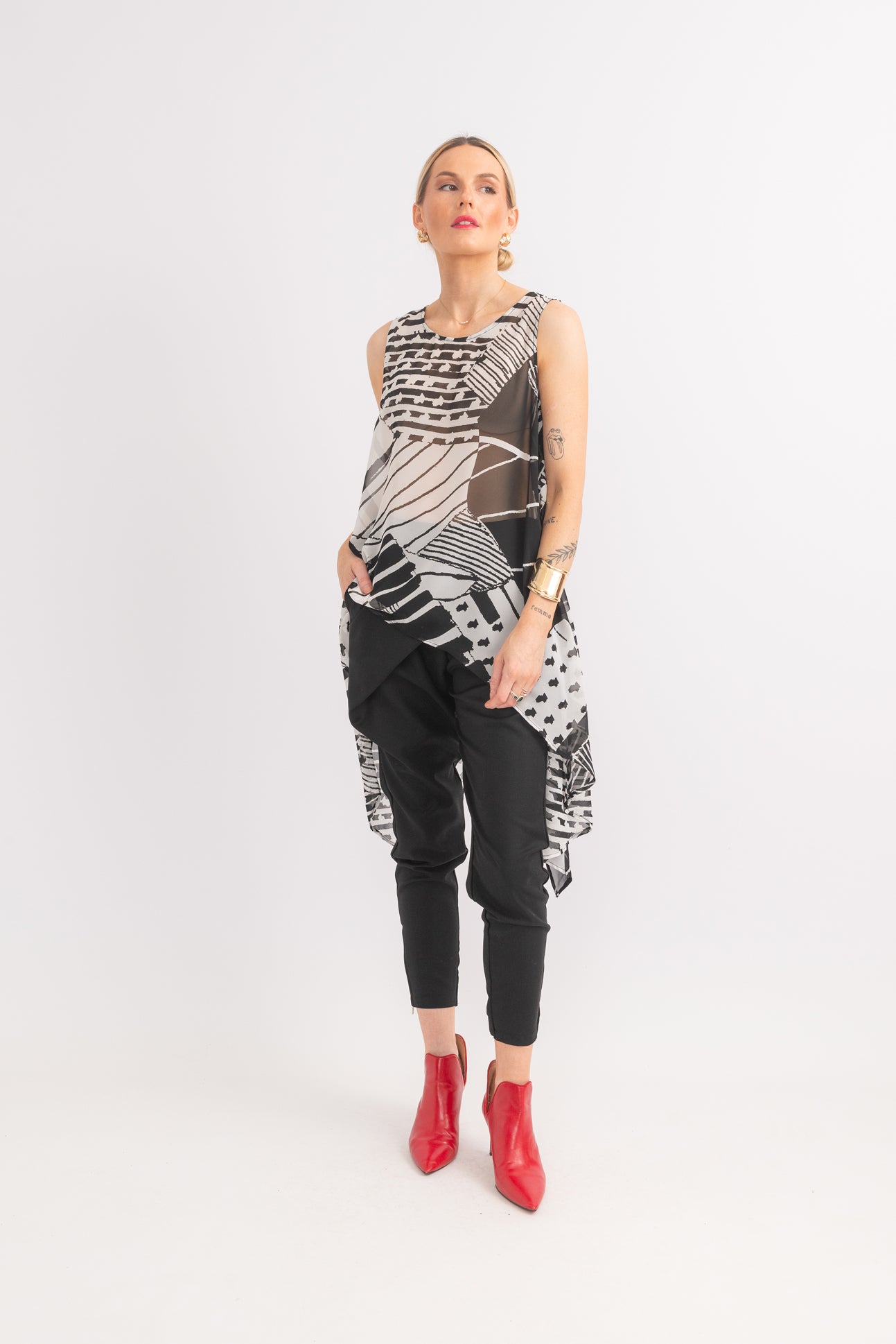 PARIS Cross Back Top