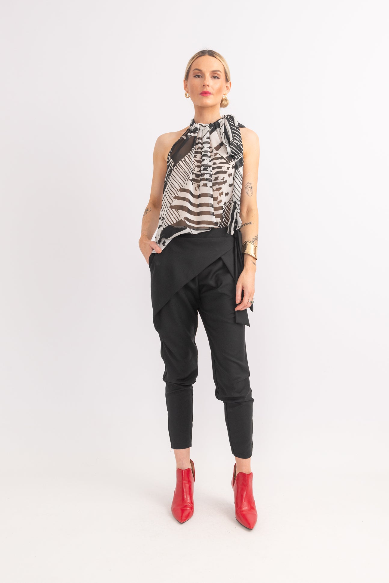 NEW YORK Bow Top