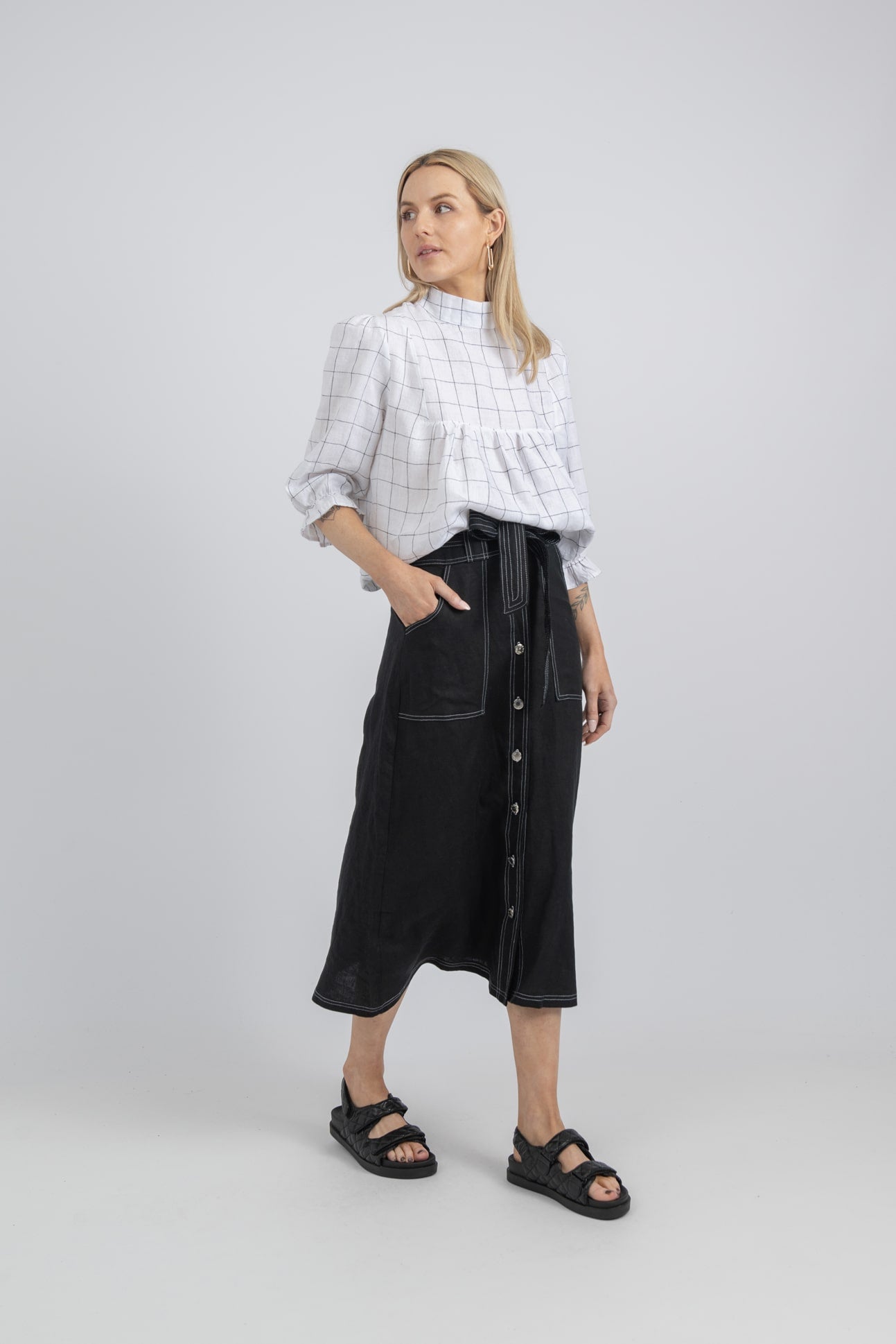 SS23 Sienna A-Line Skirt