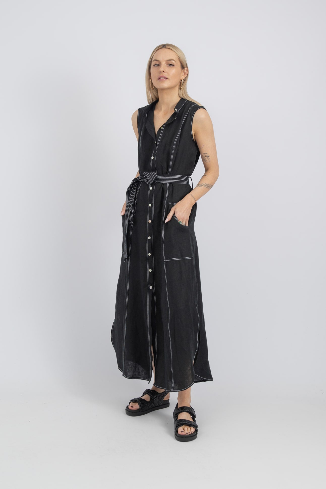 SINGAPORE Shirt Dress