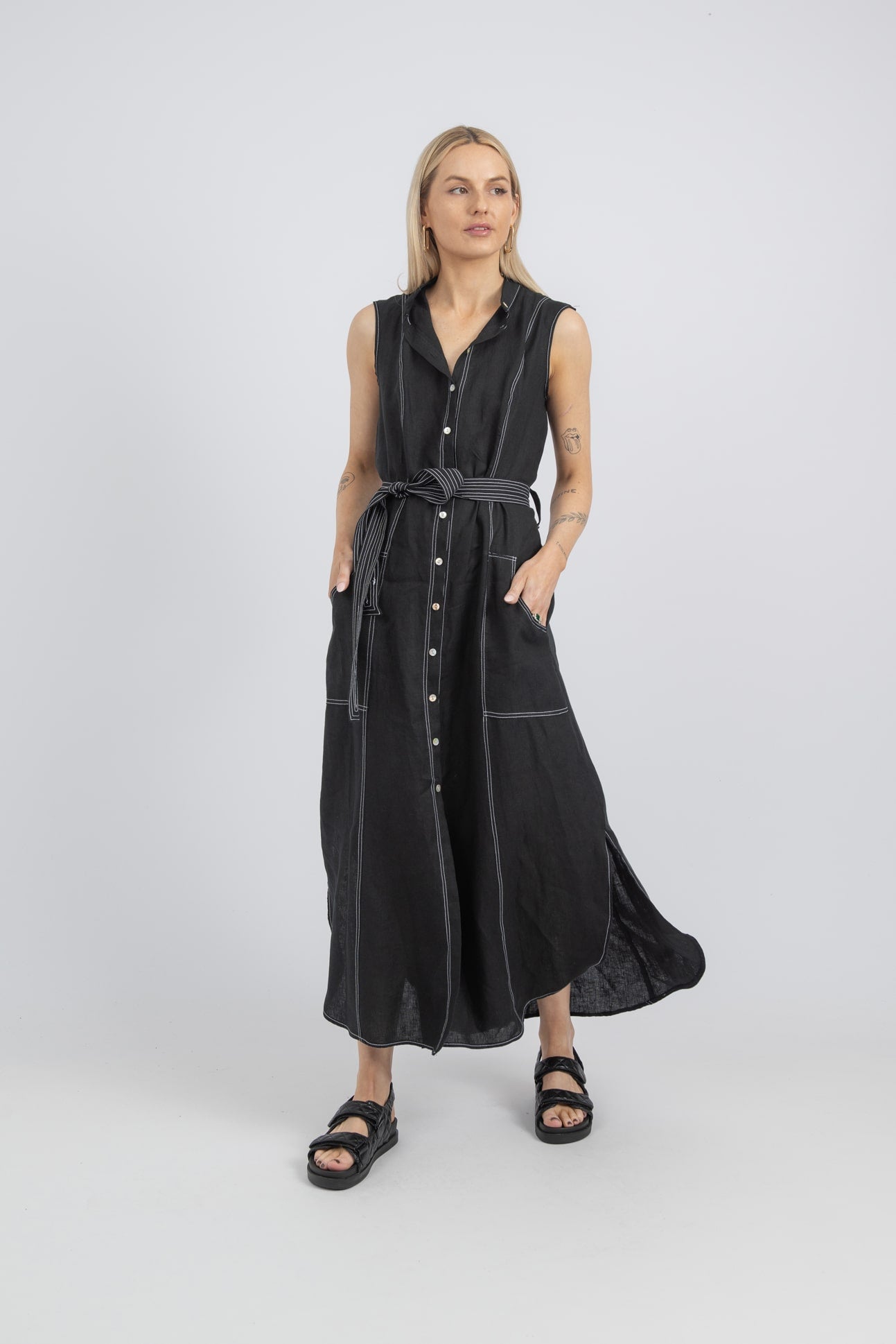 SINGAPORE Shirt Dress