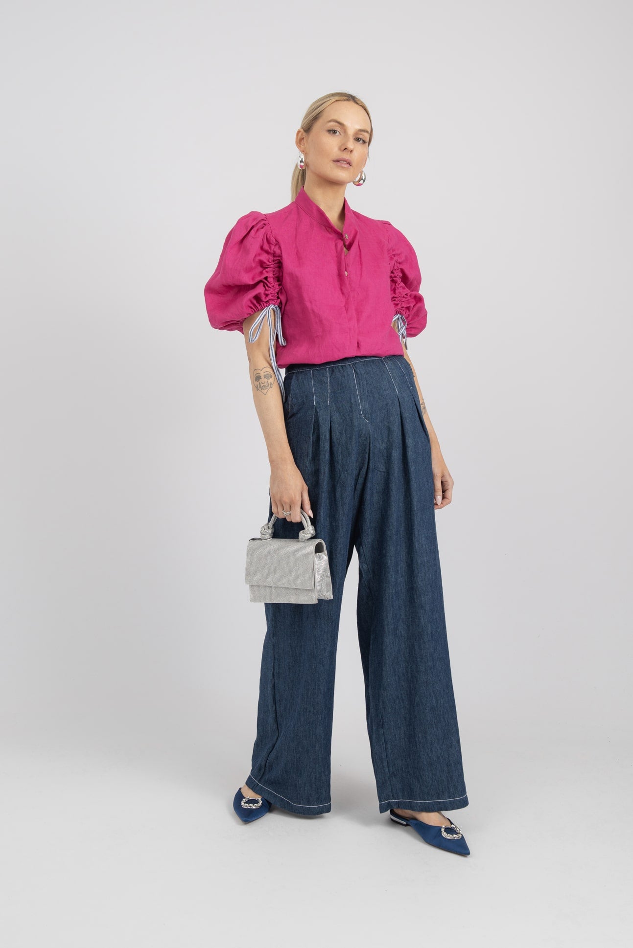 SS23 Azure Trouser