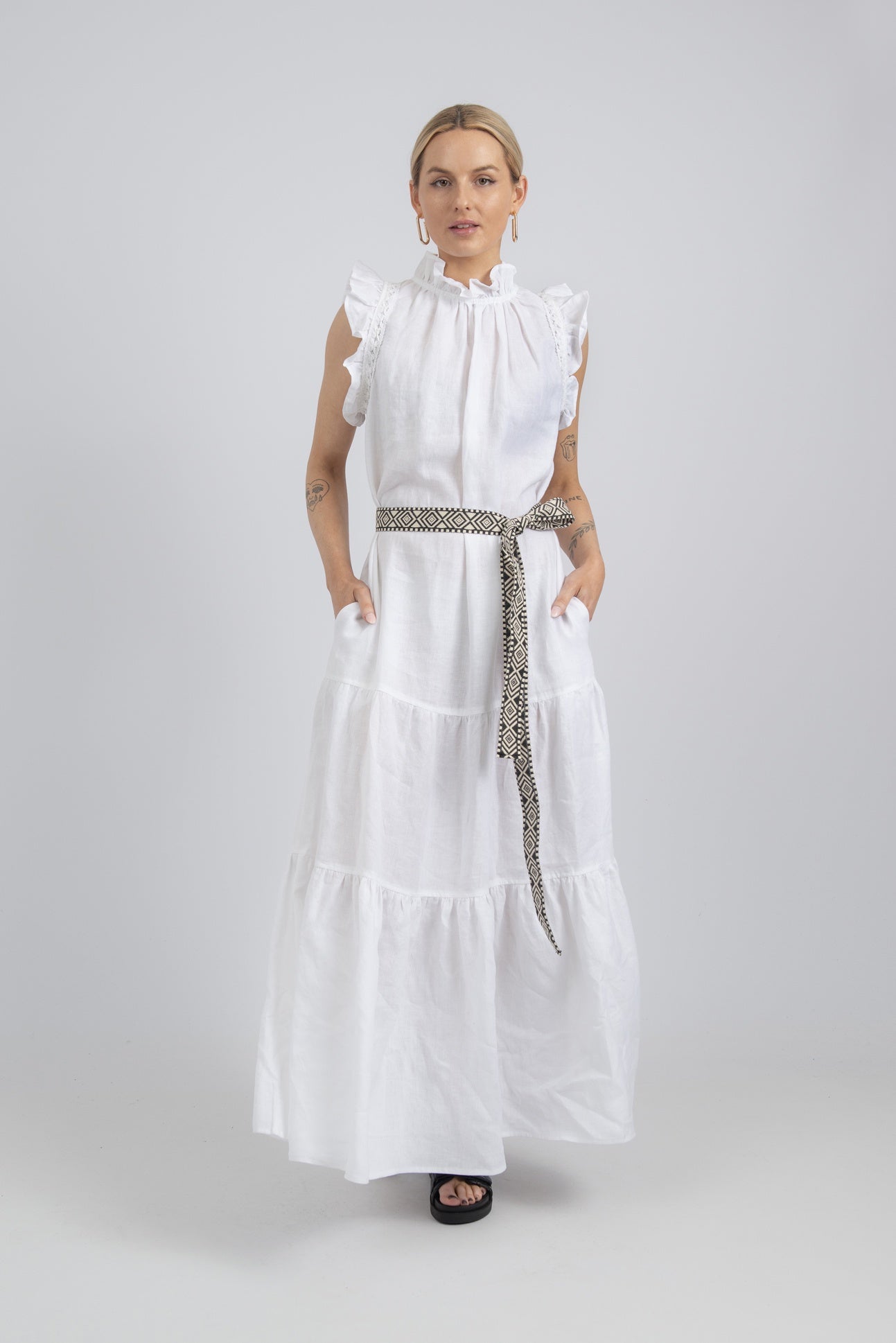 SS23 Earth Long Safi Dress