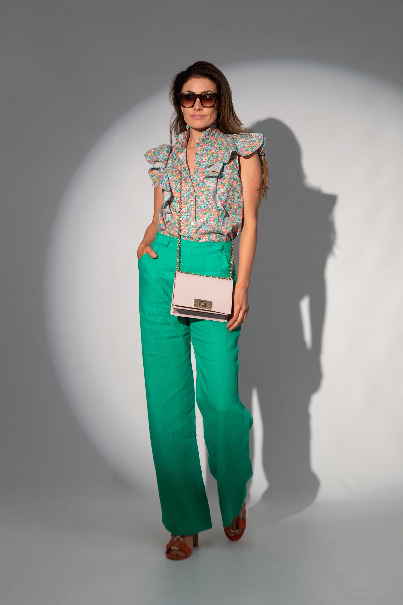 PALAZZO PANT LINEN SS22