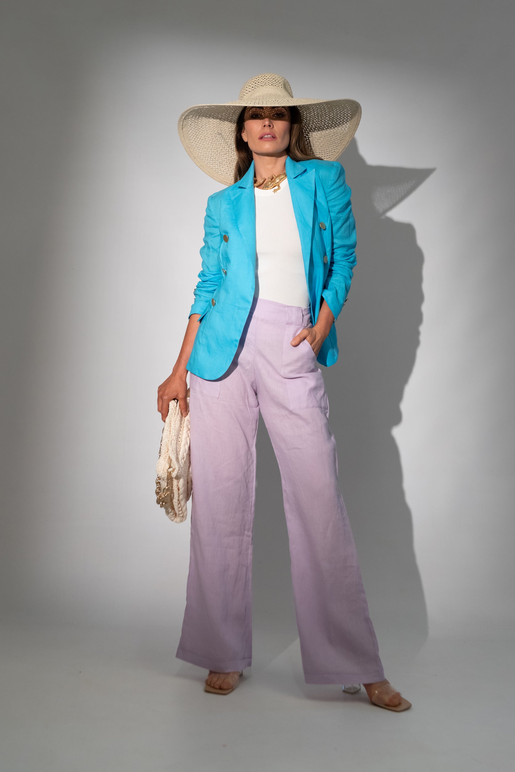 PALAZZO PANT LINEN SS22