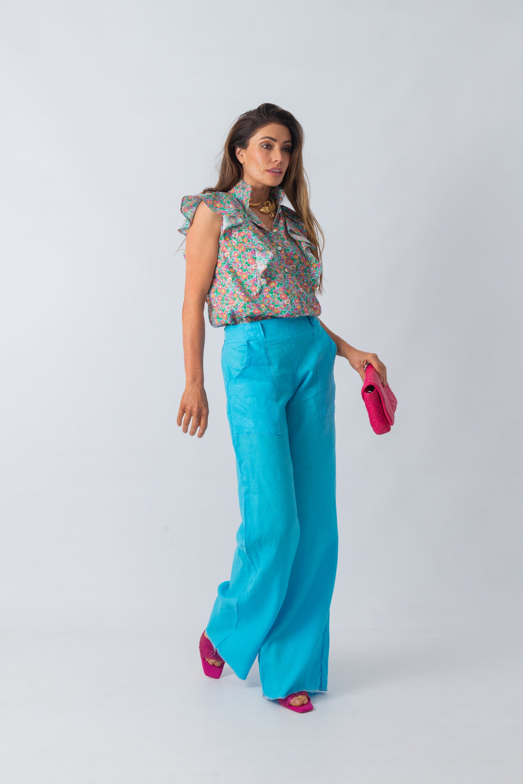 PALAZZO PANT LINEN SS22