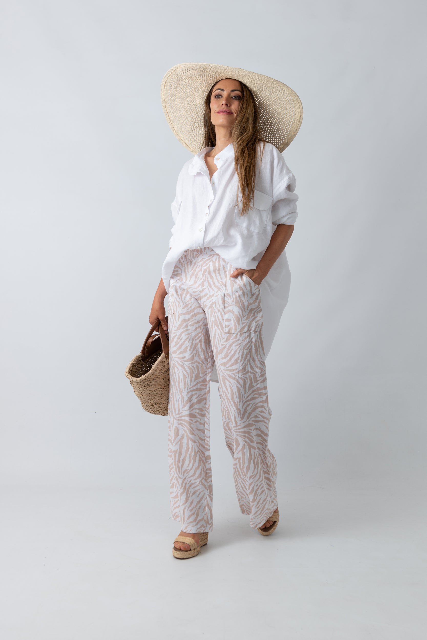 PALAZZO PANT LINEN SS22