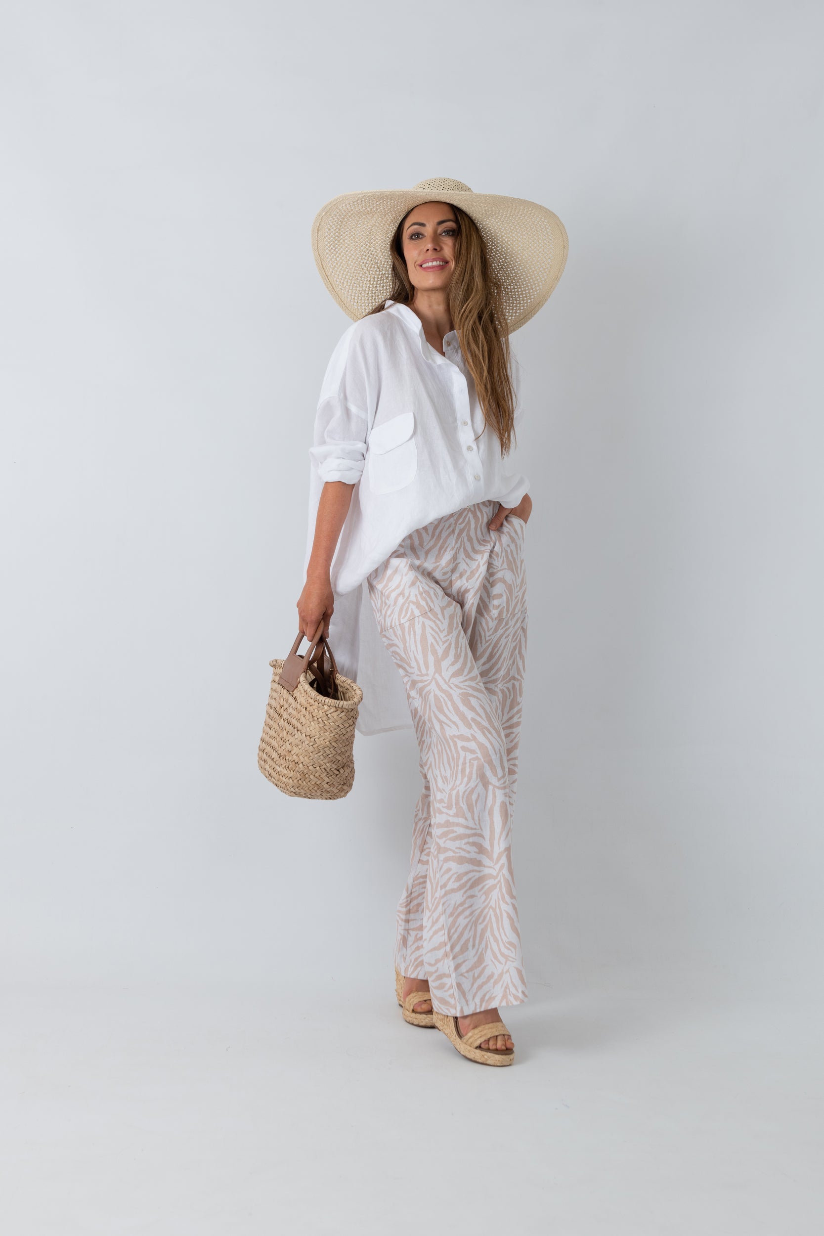 PALAZZO PANT LINEN SS22