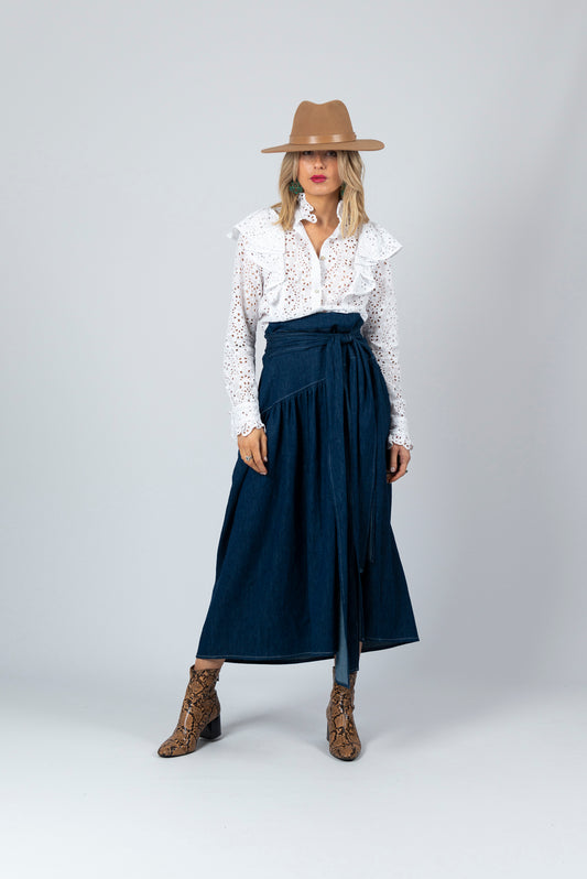 LONDON Frill Shirt