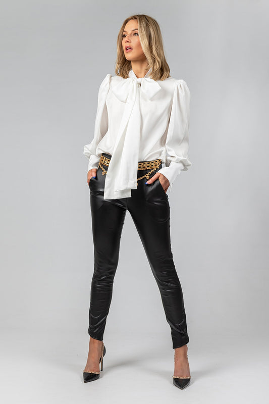 PARIS Pussy Bow Blouse