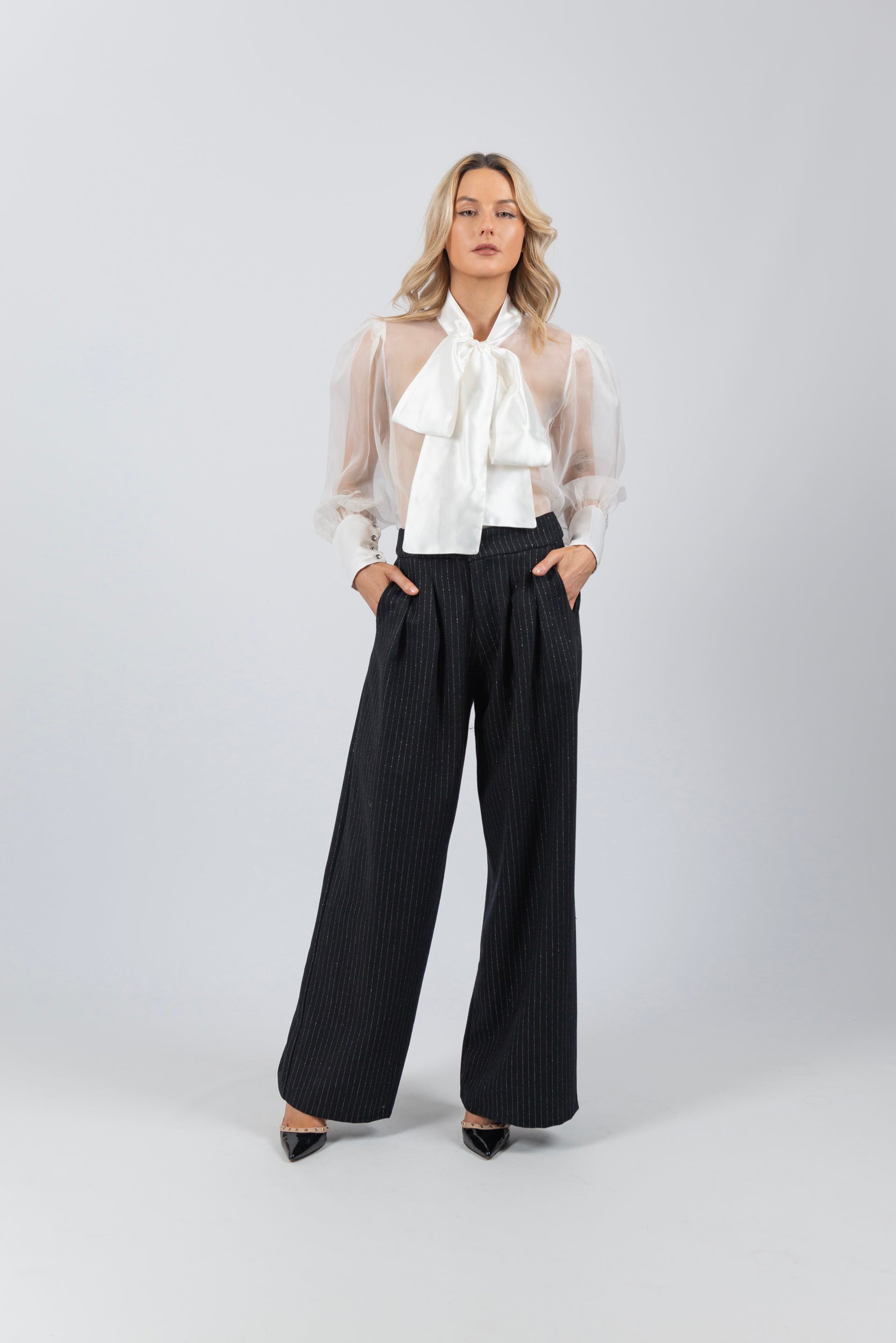 WIDE LEG TROUSERS LUXE AW23